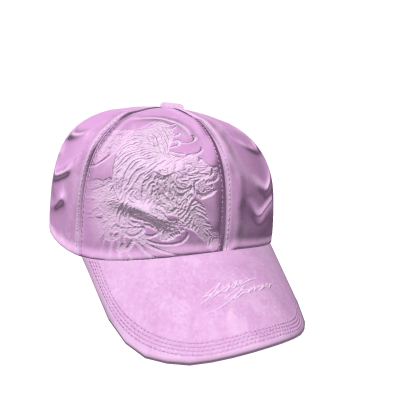 Pink Tiger Print Cap Roblox item