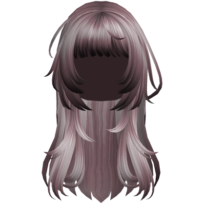 Rose Pink Punk Flowy Girl Hair