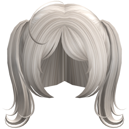 ✚ Kawaii Soft Swirly Doll Pigtails in Ash Blonde