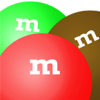 Kyle Busch M&M's Hood Logo Transparent Roblox decal