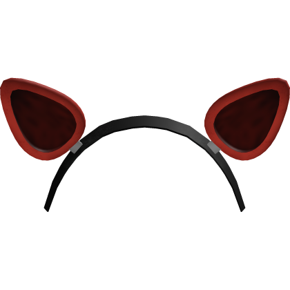 ♡ | animatronic red fox black headband