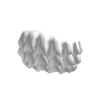 White Layered Ruffles Top