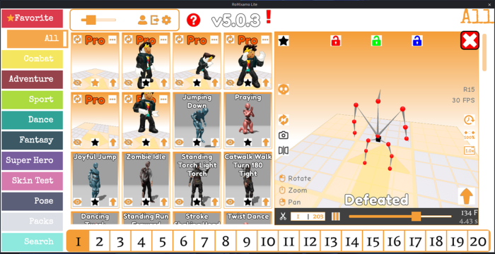 RoMixamo Lite (Local Preview Only) preview 5