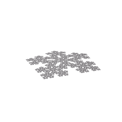 Super pentagon fractal