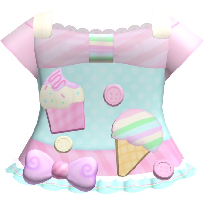 Kawaii Ice Cream Cupcake Dress
