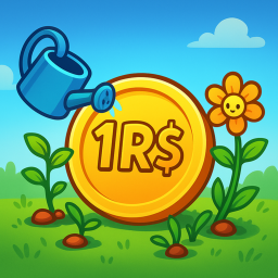 Grow a Garden But Everything is 1R$