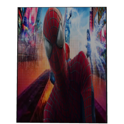 [Animated] Polyester Spiderman Cape