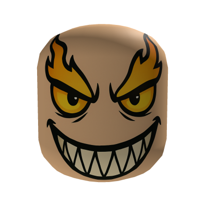 Evil Fire Face Roblox item