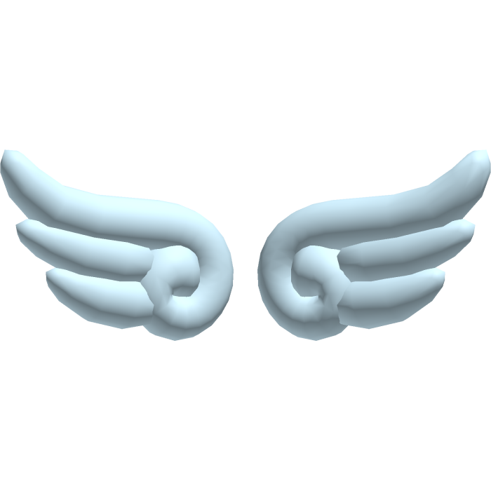 Blue Cute Wings