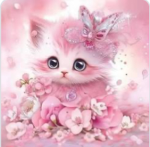 Purple kitten Army