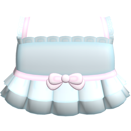 Blue Cutesy Ribbon Princess Dress Roblox item