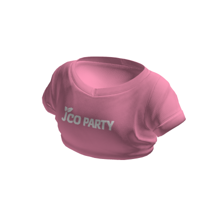 JCO PARTY CROPTOP PINK