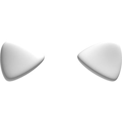 White Kitty Cat Ears