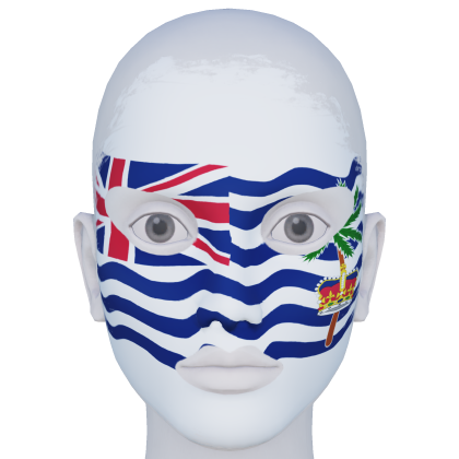 British Indian Ocean Territory Facepaint