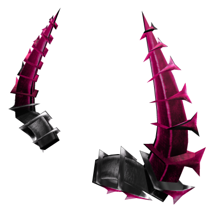 Ultra Dark PInk Horns