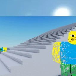 long stairs icon