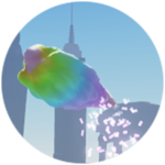 Flying Rainbow Cloud!