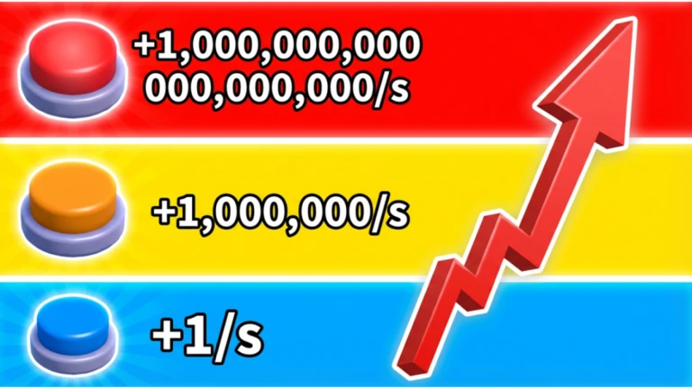 Press Buttons To Grow Numbers! 🛑