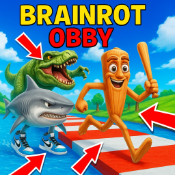 Brainrot TROLL Obby! 🤪