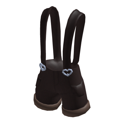 Heart Overalls Brown