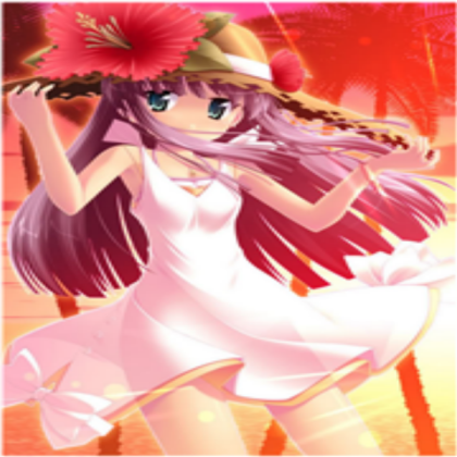 Anime beach girl Roblox decal