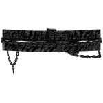 Grey y2k Chained Belt