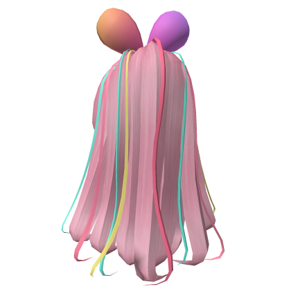Cute Pink Hair - Roblox