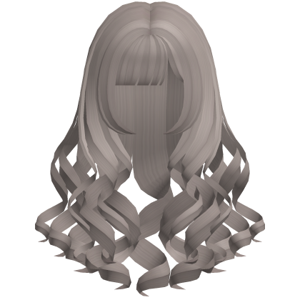  ♡ : long ash curly princess hair Roblox item