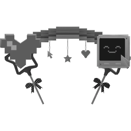 Cute Pixel Party Diwali Sparkler Boppers (Addon)