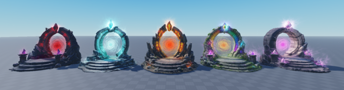 Ember Rune Gate Portal Made by Zelgraz preview 1