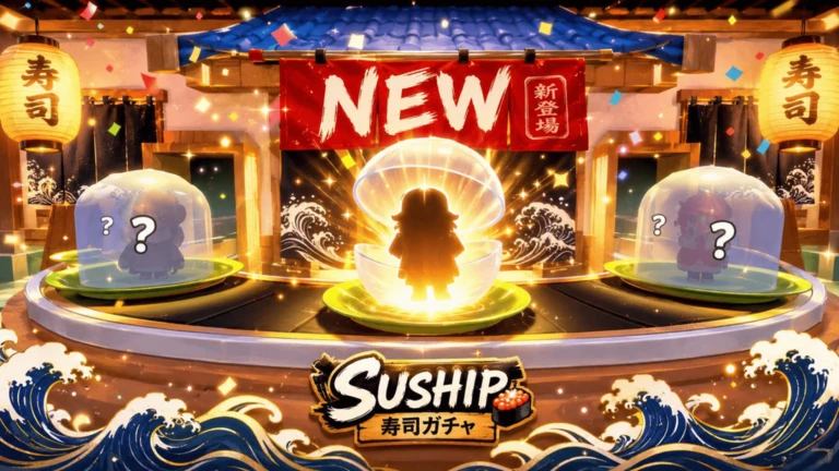 🍣 New Gacha & Characters
