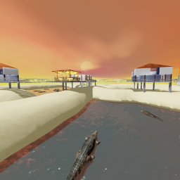 crocodile resort