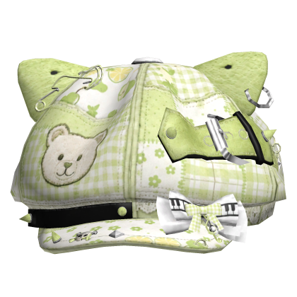Green Igari Kawaii Piano Beret Roblox item