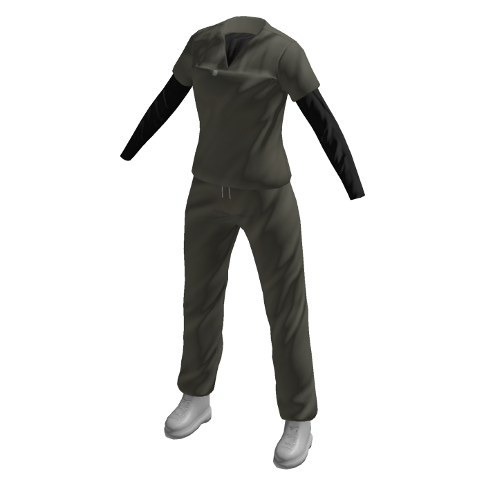 Scrub with Sleeves