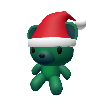 Roblox Item Christmas Bear Pal Green