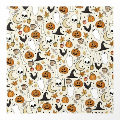 cute halloween pattern Roblox decal