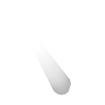 White Neon Unicorn Horn