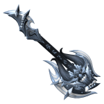 Metallic Bluesteel Guitar Axe
