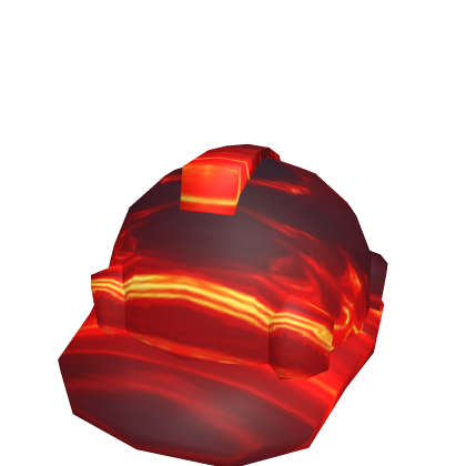 Hard hat of the Flaming Lava