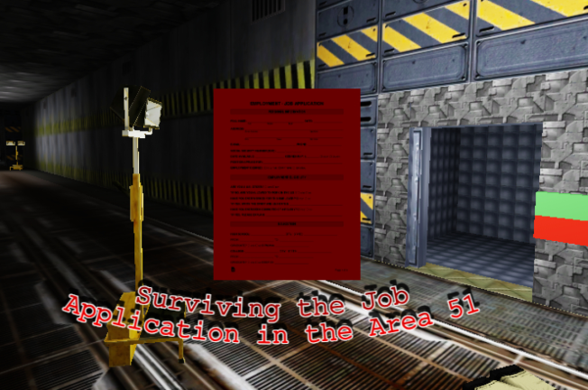 Surviving the Job Application in the Area 51 screenshot 3