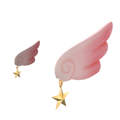 Red Wing Ears with Stars Roblox item