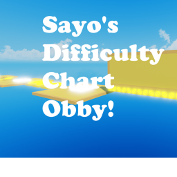 Sayo's Difficulty Chart Obby