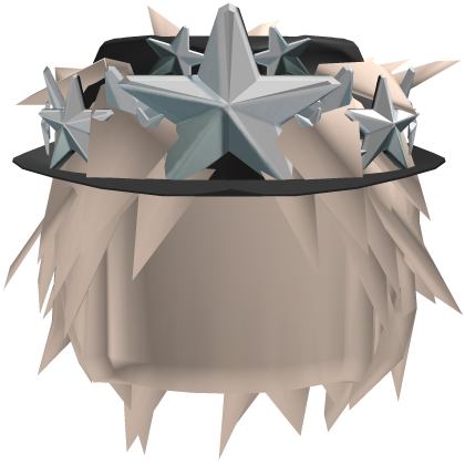 blonde scene hair Roblox item