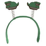 pusheen trex headband
