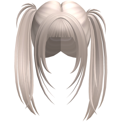 Long Layered Wispy Pigtails Platinum Roblox item