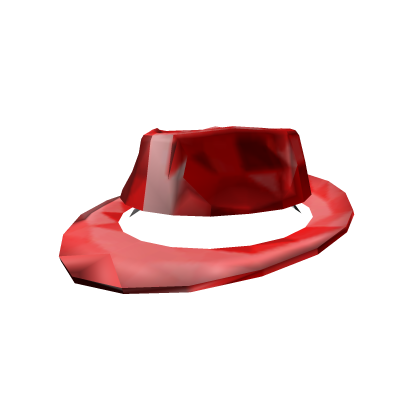 Red Sparkle Birthday Time Fedora Recolor Addon Roblox item