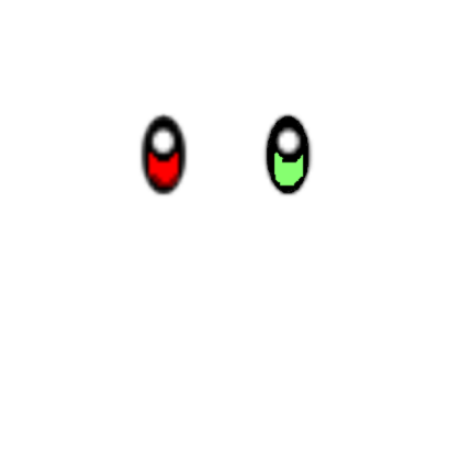 Red/Green eyes Roblox decal