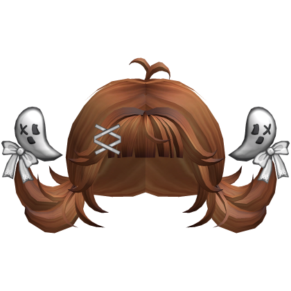 Brown Skater Ghostie Pigtails