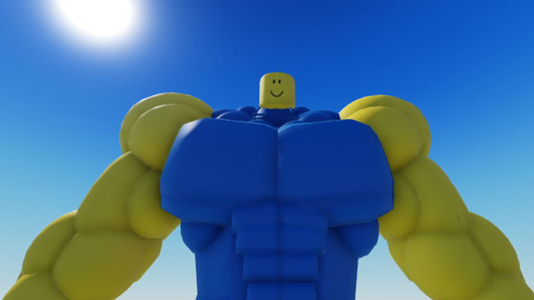 4x💪 Roblox but every second you get +1 Strength screenshot 4