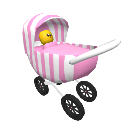 Pink Baby Noob Stroller Roblox item